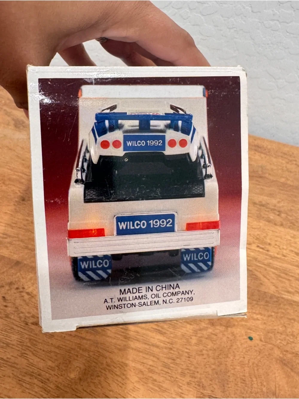 RARE VTG Wilco Gasoline Toy Truck + Friction Racer 1992
